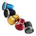 Produktbild Ils - 5A/16V 12mm 2Pin Knopfschalter Edelstahl Druckknopfschalter Flat Top 5 Farbe