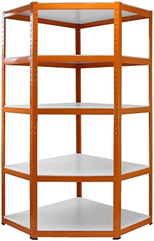 Monster Racking AQUA RAX Water Resistant Racking Greenhouse Garage Shelving Racks 90cm x 45cm x 182.5cm, 5 Shelves