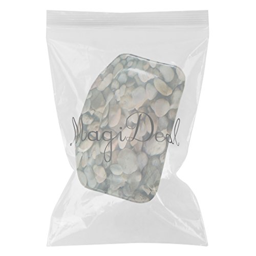 MagiDeal Badewannenkissen – Nackenkissen / Wannenkissen – Komfort Badekissen mit Saugnapf – Kopfsteinpflaster, 31x21cm - 2