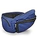 Bebamour Lightweight Baby Toddler Hip Seat Carrier Baby Waist Seat (Dark blue)
