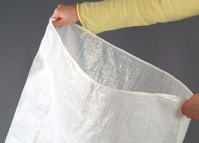 Sandsäcke 40 x 60 cm aus PP-Gewebe mit Band, Hochwasserschutz, 100 Stück