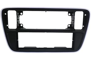 Borimend 1 Din Car Radio Fascia for UP for Seat Mii for Citigo 2012+ DVD Frame Bezel Panel Installation Dash Kit