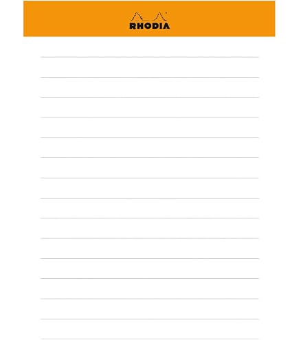 Rhodia sous-main semainier entoilé A4 (22,2x29,9 cm) 60 feuillets microperforés/ Pce
