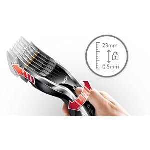 Philips Series 5000 Hair Clipper with Titanium Blades including Beard and Hair Combs - HC5450/83 - Image 11