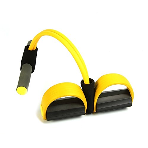 Uvistar Dynamische Pedal Bodybuilding Expander Latex Schlauch Fuß elastische Zugseil