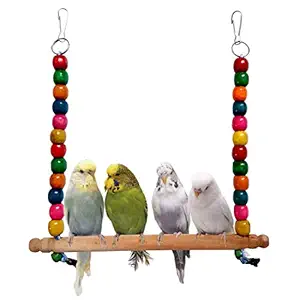 Jainsons Pet Products? Bird Swing Hanging Toy for Birds Parrots Parakeets Budgies Cockatiels