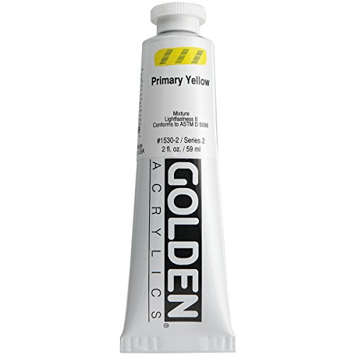 Wandbild Golden Heavy Body Acrylfarbe 2 Oz – Primäre Kamera gelb