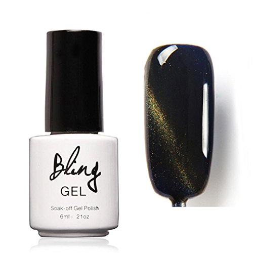 JACKY 3D Cat Eyes UV Gel Soak Off Led Nail Polish (#1)