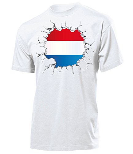 FUSSBALL – FANARTIKEL – Niederlande 5762 Herren T-Shirt (H) Gr. XXL
