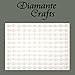 132 x 5mm Ivory Pearl Self Adhesive Rhinestone Body Vajazzle Gems - created exclusively for Diamante Crafts