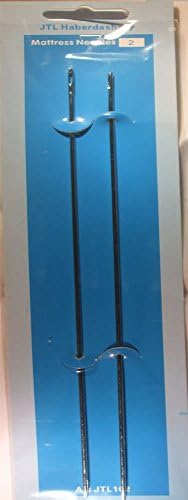 JTL HaberdasheryPack of 2 Soft Steel Mattress Sewing Needles - 10" / 25cm Long