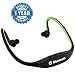 Captcha MPBL-020 Wireless Bluetooth Sports MP3 Player with FM/MicroSD Card Slot Functions (Green) RS.499.00
