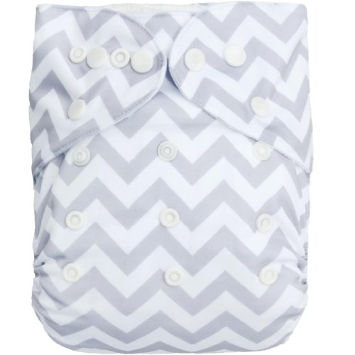 Alva Baby AI2 Print Reuseable Washable Cloth Nappy whith 2 Liners S33-EU
