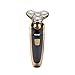 ZJchao 3 in 1 Rechargeable Cordless Comprehensive Floating Waterproof Shaver Electric Razor Beard Trimmer for Men