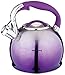 Produktbild Edelstahl Wasserkessel Induktion 3 Liter Teekessel / Flötenkessel Pfeifkessel Violette
