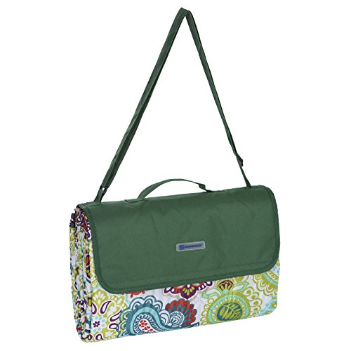 Songmics Picknickdecke Campingdecke maschinenwaschbar wärmeisoliert mit Tragegriff faltbar 195 x 150 cm GCM80M - 6