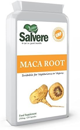 Maca Root Capsules 2500mg for Menopause Symptoms &amp; Healthy Menstrual Cycle, Helps to Maintain Normal Hormone Balance &amp; Alleviates Mood Swings, Menstrual Cramps &amp; Mood Disorders, Increased Fertility in Both Men &amp; Women, Most Trusted Brand