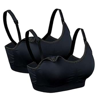 Yolev Womens Wireless Maternity Nursing Bra Pack of 3 with