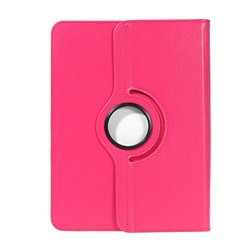 Universal Rotation Tasche für Tablet Modelle in 7, 8 oder 10 Zoll Größe Case Schutz Hülle Cover (8 Zoll, Pink) - 4