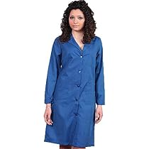 Blouse De Travail Femme En Coton Fratelliditalia - Noir Taille 48 - Alimentaire & Esthétique