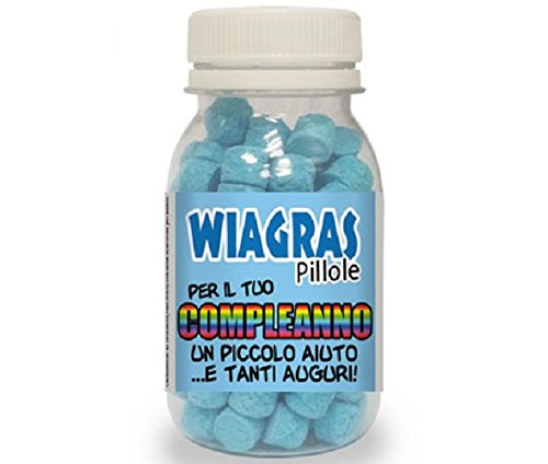 dor WIAGRAS Pillole - Articolo Scherzoso Idea Regalo per Festa Compleanno