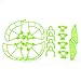 Produktbild Xmipbs Drone Zubehr Kit Fingerschutz & Quick-Release Propeller Schutz Besch¨¹tzer & Landing Gear Skid Height Extender f¨¹r DJI Spark Quadcopter Gr¨¹n