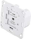 Homematic IP, 143166A0, Smart Home Dimmaktor für Markenschalter - Phasenabschnitt, Phasenabschnittsdimmer für dimmbare Leuchtmittel sowie auch für die meisten dimmbaren(!) LED-Lampen