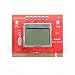 Produktbild Goliton® PTI6 Diagnosekarte Motherboard Test-Karte DEBUG Karte Computer Hauptplatine PCI Test-Karte - Rot