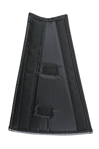 All Four Paws Los Cuatro Patas Comfy Cone Pet Collar Extensor para XL, Negro