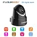 Produktbild FLOUREON 1080P IP Kamera Wlan Überwachungskamera ONVIF IP Cam P2P Netzwerkkamera Pan / Tilt Baby Monitor Gegensprech Bewegungsmelder IR-CUT Nachsicht unterstüzt Micro SD Schwarz