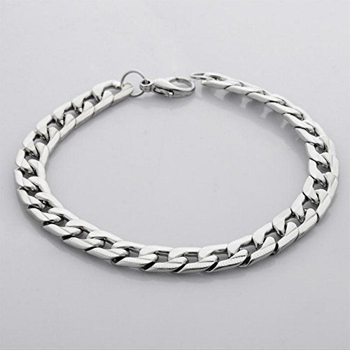 JUNGEN Armband Mode Herren Edelstahl Bracelet Bangle Weiße Armband Schmuck Zubehör - 2