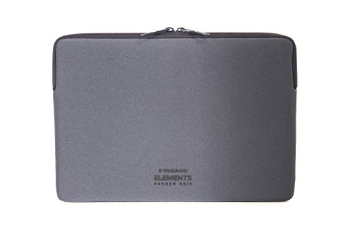 Tucano Second Skin New Elements Neopren Hülle für MacBook 30,5 cm (12 Zoll) grau