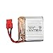 Price comparison product image Qiyun Accessories 3.7V 380mAh Lithium Battery Accessories for SYMA 21 X21W RC Drone Aircraft