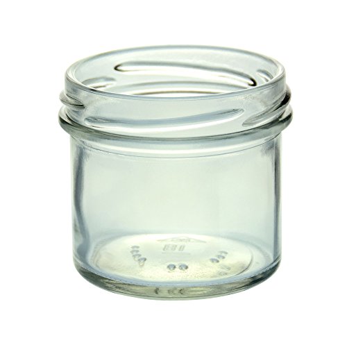 100er Set Sturzglas 125 ml Marmeladenglas Einmachglas Einweckglas To 66 Obst Dekor Deckel incl. Diamant-Zucker Gelierzauber Rezeptheft - 2