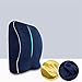 Produktbild HWW Cushion Reine Farbe Einfache Kissen Kissen Dual-Use B¨¹rostuhl Lenden-Autositz R¨¹ckenpolster Kissen Kissen Lendenkissen, A, Velvet