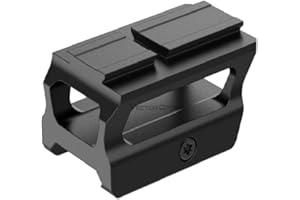 Vector Optics SCFRM-15 Raiser-Montage mit VOD Footprint für 21mm Weaver mit 19mm Sattelhöhe (kompatibel zu Aimpoint Acro)