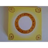 Lichttor der Freude, klein, 20 x 20 cm, 3 D-Rahmen,Original