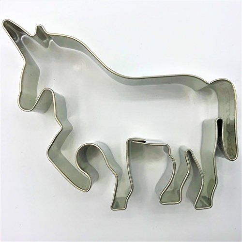 Ausstecher * EINHORN * zum Kekse Backen oder Basteln // Aus Edelstahl von Städter // Mottoparty Kindergeburtstag Kinder Geburtstag Feier Fest Party Motto Ausstechform Ausstechformen Unicorn Pferd - 2