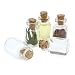 Produktbild Grenhaven 20er Set Mini-Fläschchen 1.5 ml aus Echtglas kleine Glasfläschchen mit Korkverschluss Glasflaschen für Dekoration, Aufbewahrung von klein Teilen oder zum basteln