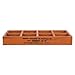 Produktbild UNIQUEBELLA Aufbewahrungsbox Lagerbox Holzkiste Kleine Kiste Pflanzensäule natur Pflanzkübel Blumentopf Blumensäule aus Holz #7Weihnachten Geschenk Xmas Gift