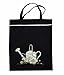 Produktbild Ying-Sing Chang Einkaufstasche schwarz mit Stickerei und Gießkanne als Applikation