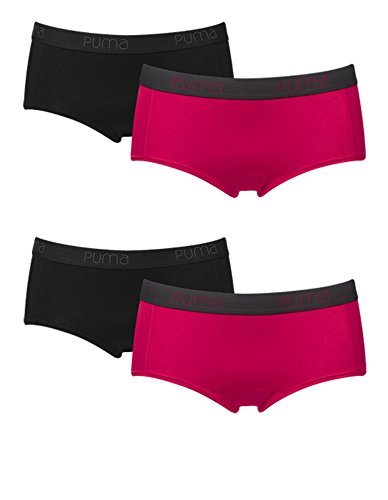 PUMA Damen Basic Mini Short 4er Pack in vielen Farben