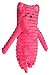 Produktbild Inware 8737 - Wärmetier Katze, pink, 9x24 cm, Füllung herausnehmbar
