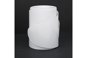 BORDSTRACT 2 PCS PVC Paddle Board Surfboard Rail Tape, 3.5" x81.9" Stand Up Paddle Board Rail Savers, Surfboard Edge Protection Tape, diseño Transparente, Honey Comb Design(Transparente)