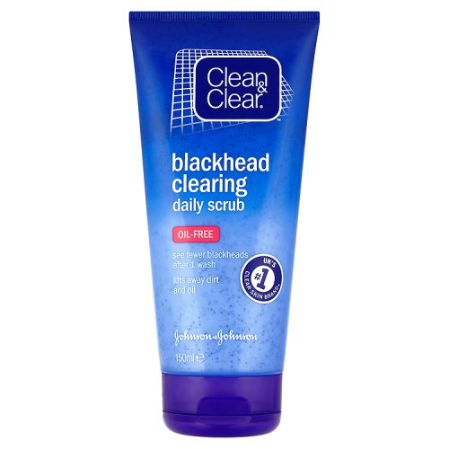 Clean and Clear Blackhead Clearing Daily Scrub, 150ml