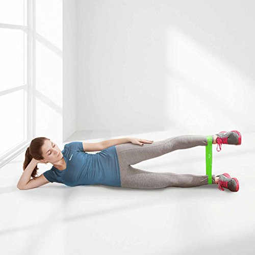 Fitnessband »Paris«, 100% Latex Loop-Band für Fitness, Reha und Physiotherapie, in 4 Zugstärken. Geschlossenes Trainingsband / Umfang von 50cm und Breite zirka 5cm ideal für Muskelaufbau. Ideales Trainingsband, Gymnastikband, Übungsband und Widerstandsband. - 8