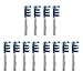 Produktbild The Good 12 X ERSATZ Zahnbürsten Kompatibel für Braun Oral-B TriZone, Generisch Pack Aufsteckbürsten mit guter Qualität, Modellnummer EB-30A