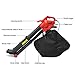 Ankeo Garden Vacuum & Mulcher - 35 Litre Collection Bag, 3 In 1 Leaf Blower -3000W,15:1 Shredding Ratio, Automatic Mulching Compacts Leaves In Bag And10m Cable