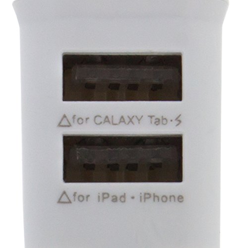 Smartfox 5V 2A Dual USB Ladegerät Netzteil Charger in weiß für iPhone, iPad, Samsung Galaxy, Nexus, HTC, Motorola, LG und weitere - 2