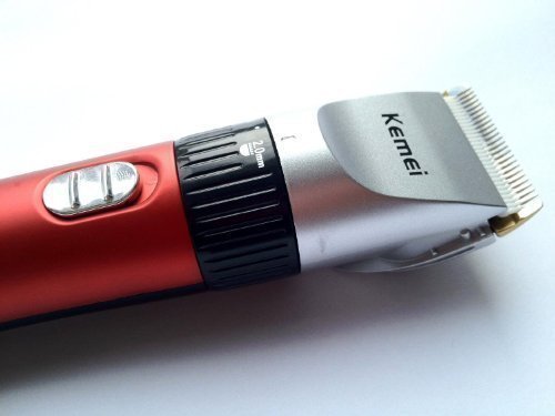 3901 Professionelle Haarschneidemaschine Drehregler mit 2 Akkus